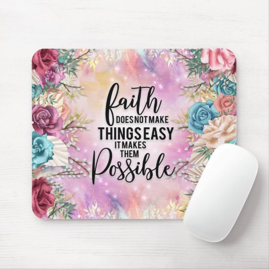 inspirerend Christelijk Bijbelvers Muismat (Met muis)