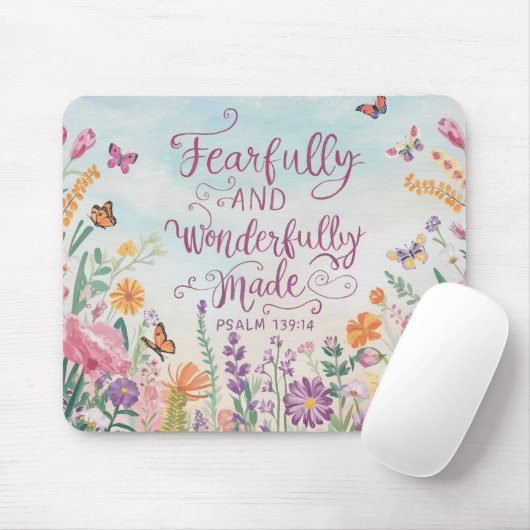 inspirerend Christelijk Bijbelvers Muismat (Met muis)
