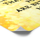 Inspirerend Christelijk Citaat: Beste God Poster (Hoek)