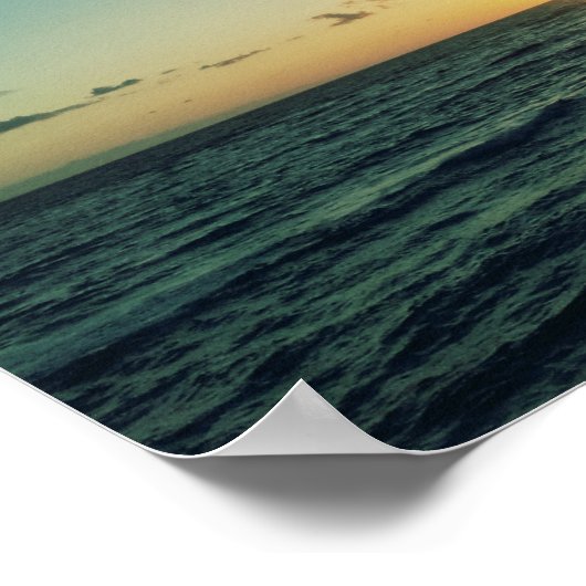 Inspirerend Christelijk Citaat Rij naar God Poster (Hoek)