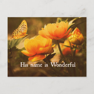 Inspirerend Christelijk Citaat: Zijn naam is Briefkaart
