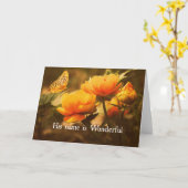 Inspirerend Christelijk Citaat: Zijn naam is Kaart (Gele Bloem)