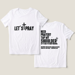 Inspirerend/Christelijk Gebed Nodig Tri-Blend Shirt