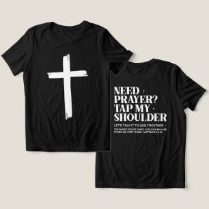 Inspirerend/Christelijk Gebed Nodig Tri-Blend Shirt