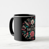 Inspirerend/Christelijk/Gewoon ademen Mok (Voorkant links)