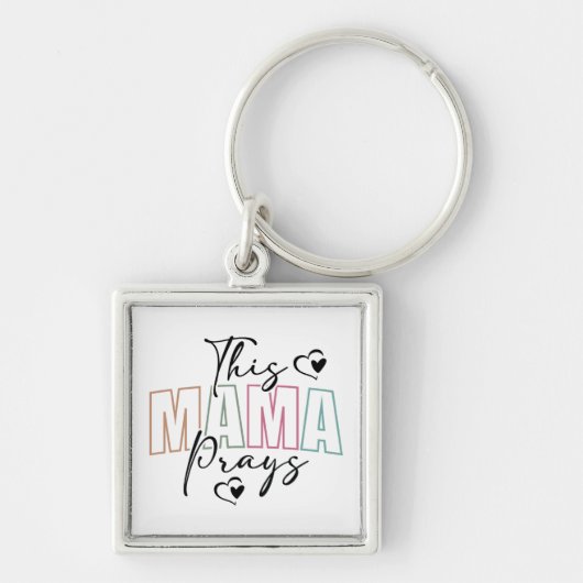 Inspirerend Christelijk Gezegde Sleutelhanger (Voorkant)
