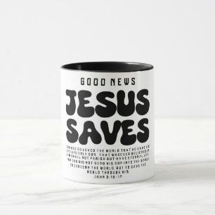 Inspirerend/Christelijk/Jezus redt Mok