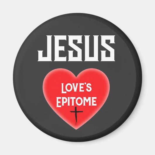 Inspirerend Christelijk Magneet (Voorkant)