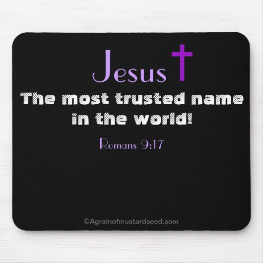 Inspirerend Christelijk Muismat (Voorkant)