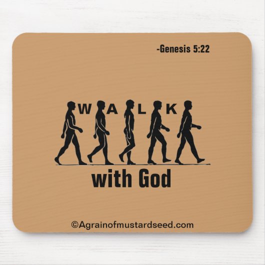 Inspirerend Christelijk Muismat (Voorkant)