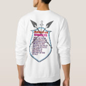 Inspirerend Christelijk T-shirt verheffend geloof (Achterkant)