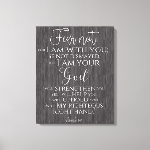 Inspirerend Christelijke Bijbelvers Canvas Print