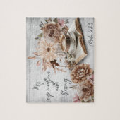 Inspirerend Christelijke bijbelvers Legpuzzel (Verticaal)