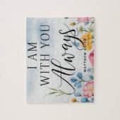 Inspirerend Christelijke bijbelvers Legpuzzel (Verticaal)