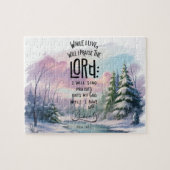 Inspirerend Christelijke bijbelvers Legpuzzel (Horizontaal)