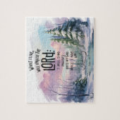 Inspirerend Christelijke bijbelvers Legpuzzel (Verticaal)