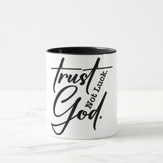 Inspirerend Christelijke bijbelvers Mok (Midden)