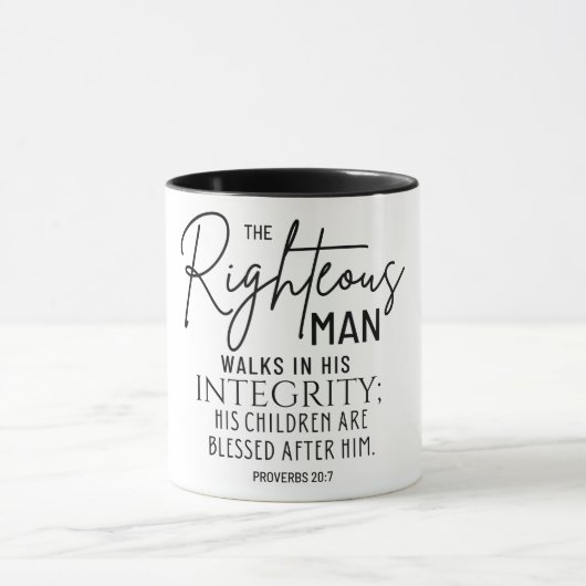 Inspirerend Christelijke bijbelvers Mok (Midden)