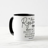 Inspirerend Christelijke bijbelvers Mok (Voorkant links)