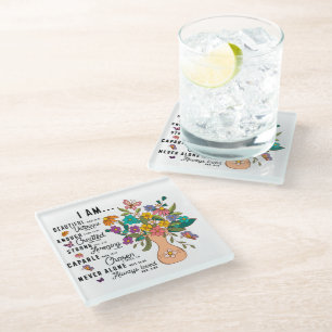 Inspirerend Christelijke Bijbelvers///Schrift Glazen Onderzetter