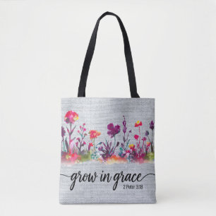 Inspirerend Christelijke Bijbelvers / Schrift Tote Bag