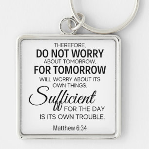 Inspirerend Christelijke bijbelvers Sleutelhanger