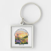 Inspirerend Christelijke bijbelvers Sleutelhanger (Voorkant)