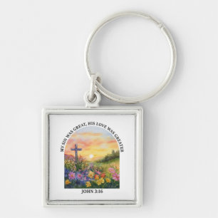 Inspirerend Christelijke bijbelvers Sleutelhanger