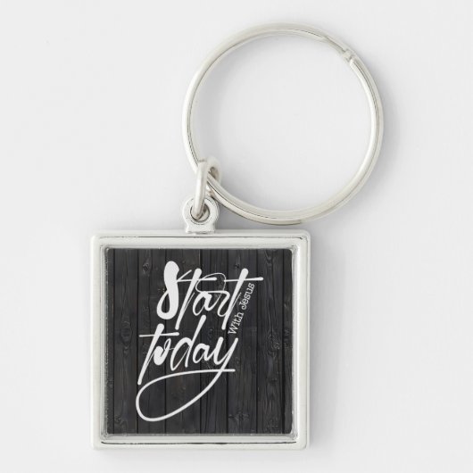 Inspirerend Christelijke bijbelvers Sleutelhanger (Voorkant)