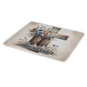 Inspirerend Christelijke bijbelvers Snijplank (Hoek)