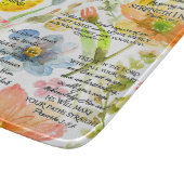 Inspirerend Christelijke bijbelvers Snijplank (Hoek)