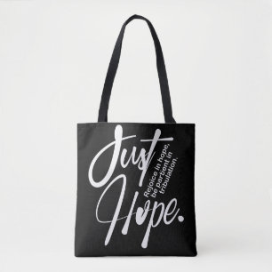 Inspirerend Christelijke bijbelvers Tote Bag