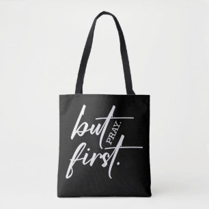Inspirerend Christelijke bijbelvers Tote Bag