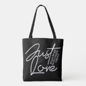 Inspirerend Christelijke bijbelvers Tote Bag (Achterkant)