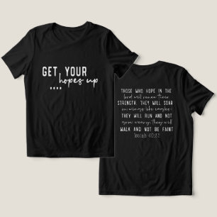 Inspirerend Christelijke bijbelvers Tri-Blend Shirt