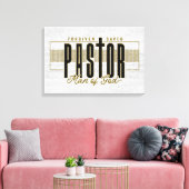 Inspirerend Christelijke dominee Canvas Afdruk (Insitu (Woonkamer))
