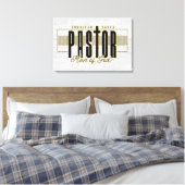 Inspirerend Christelijke dominee Canvas Afdruk (Insitu (Slaapkamer))