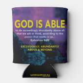 INSPIREREND CHRISTELIJKE GOD IS IN STAAT BLIKJESKOELER (Achterkant)