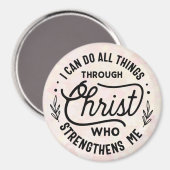 Inspirerend Christelijke koelkast Magneet (Voorkant / Achterkant)