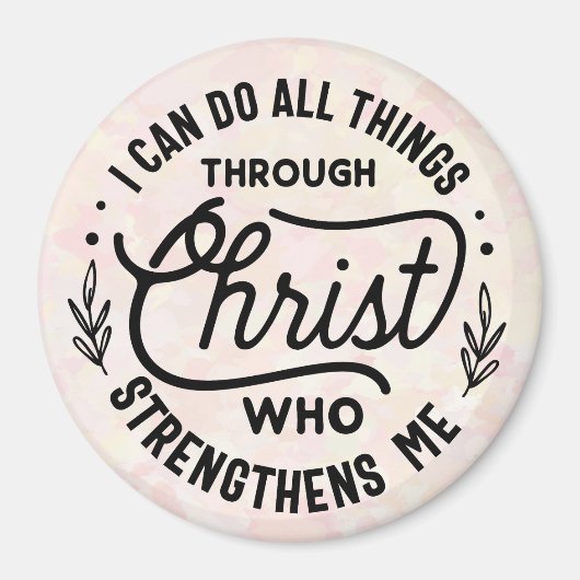 Inspirerend Christelijke koelkast Magneet (Voorkant)