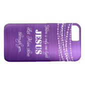 Inspirerend Christelijke licht citaat Case-Mate iPhone Case (Achterkant (Horizontaal))