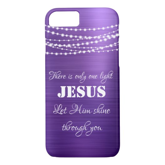 Inspirerend Christelijke licht citaat Case-Mate iPhone Case (Achterkant)