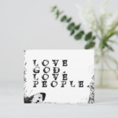 Inspirerend Christelijke liefde God Love Mensen ci Briefkaart (Staand voorkant)