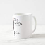 Inspirerend Christelijke Mok voor zwarte vrouwen (Voorkant rechts)