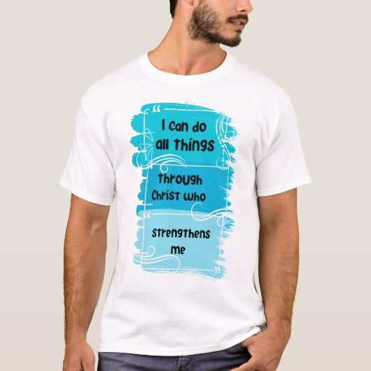 Inspirerend Christelijke offerte ontwerp – Filippe T-shirt (Voorkant)