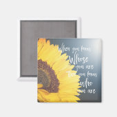 Inspirerend Christelijke offerte; waarvan u bent Magneet (Voorkant / Achterkant)