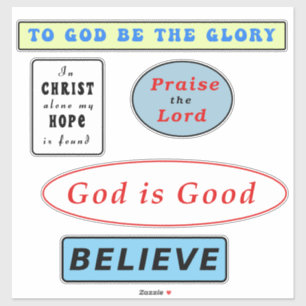Inspirerend Christelijke offertes Sticker