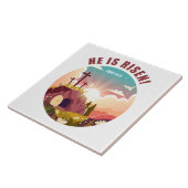 Inspirerend Christelijke Pasen Jezus Tegeltje (Zijkant)