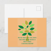 Inspirerend Christelijke prijsopgave Briefkaart (Voorkant / Achterkant)