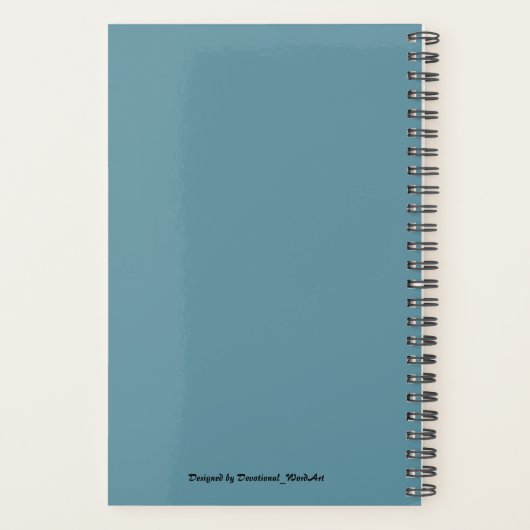 Inspirerend Christelijke Psalm 19:14 Bijbelvers Planner (Achterkant)